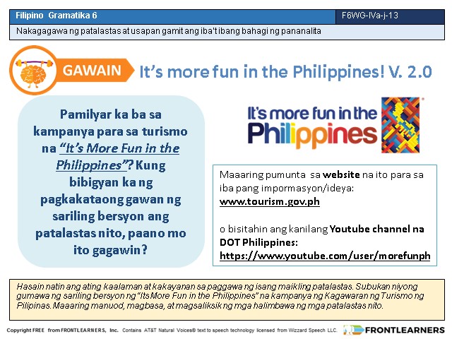 Frontlearners Filipino Gramatika 06: Filipino6_017_Gawain